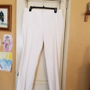 Jones New York white slacks
